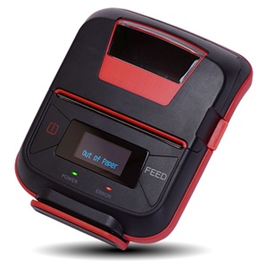 Принтер MPRINT E300 USB; Bluetooth,цвет - красный - red