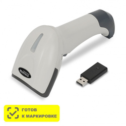 Сканер штрихкода MERTECH CL-2310 HR P2D SUPERLEAD USB,цвет - белый - white - фото