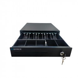 Ящик денежный SPASE BOX-330 механический,цвет - черный - black - фото