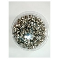 Люверсы 4.8мм(250шт),цвет - серебряный - silvery - фото2